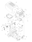 Page E Diagram and Parts List for 13AJ771G713 2005 Yard Man Lawn Tractor